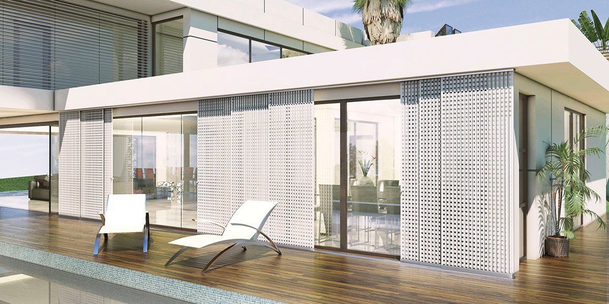 Mutsharabi divisor exterior blanco - En pileta